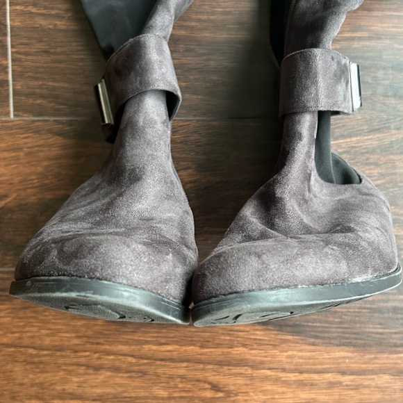 Lane Bryant tall black boots wide calf 9 wide - Picture 2 of 6